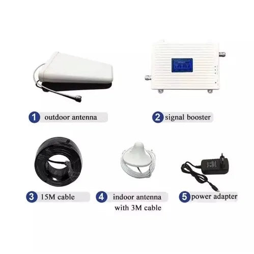 Signal Booster & Repeater 2g - 3g - 4g LTE Router Network Amplifier jazz/warid/zong/telenor/ufone